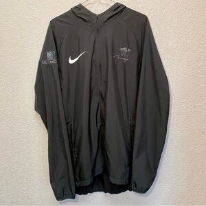 Nike Essential Jacket Men’s Large Grey Mirage Casino BetMGM Full Zip Windbreaker